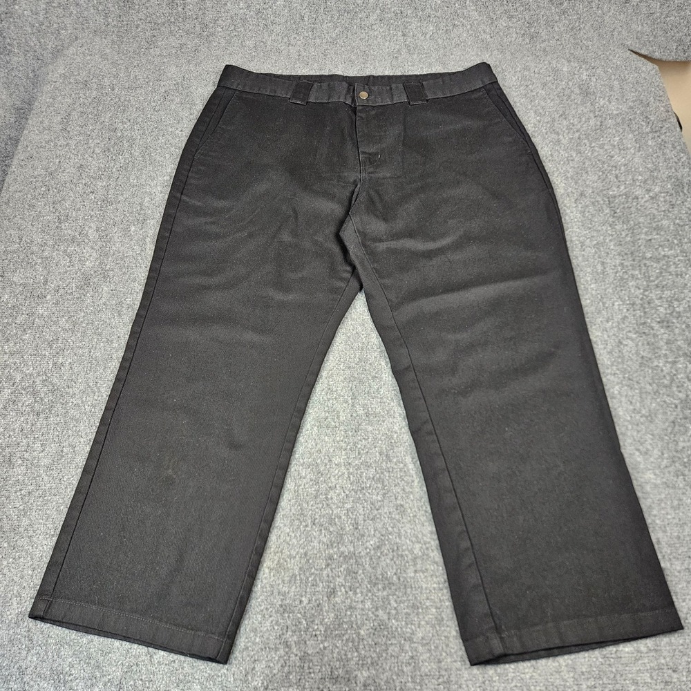 Brahma Mens Work Pants Black Soot Twill Straight Leg 42x30 BR34100125594